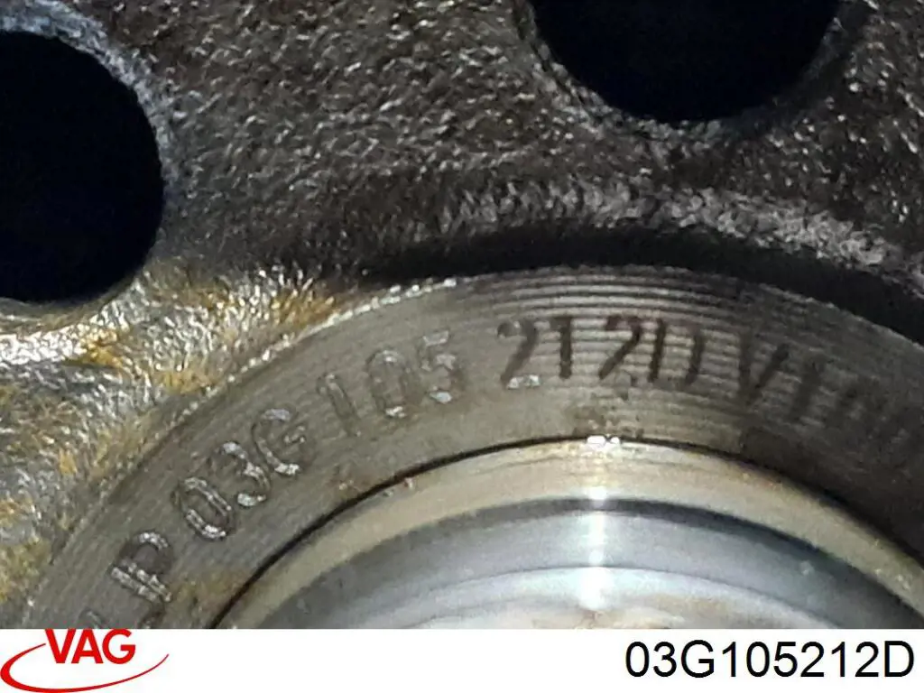 Koło pasowe wału korbowego VAG 03G105212D cena, od 134,69 USD