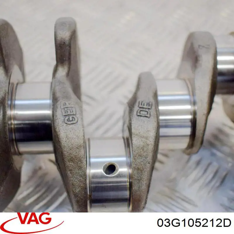 Koło pasowe wału korbowego VAG 03G105212D