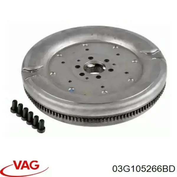 Koło zamachowe silnika VAG 03G105266BD cena, od 228,14 USD