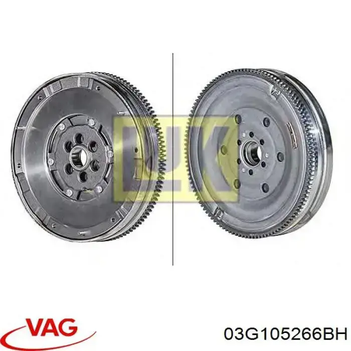 03G105266BH VAG Koło zamachowe silnika