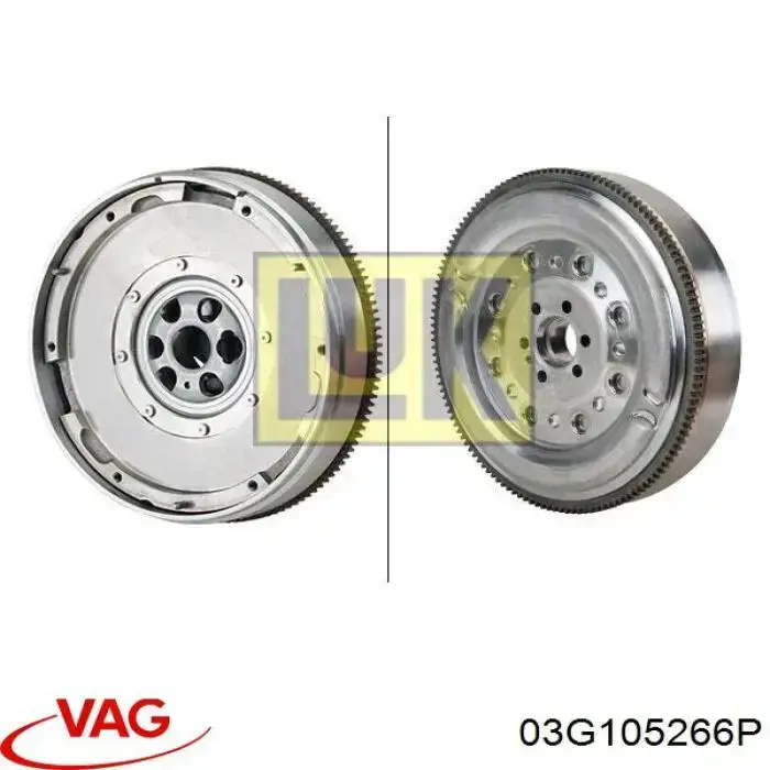 Do koszyka 03G105266P VAG Koło zamachowe silnika