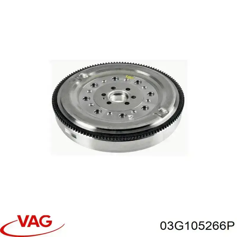 03G105266P VAG Koło zamachowe silnika