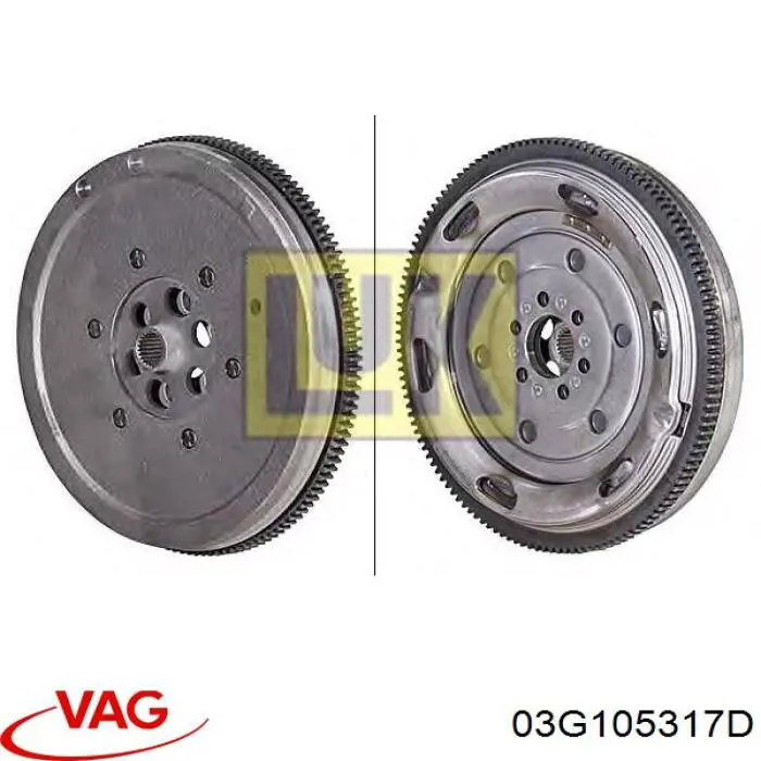 Koło zamachowe silnika VAG 03G105317D cena, od 505,01 USD
