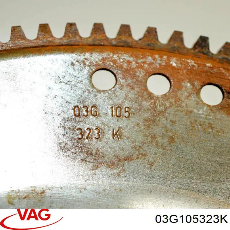 Do koszyka 03G105323K VAG Koło zamachowe silnika