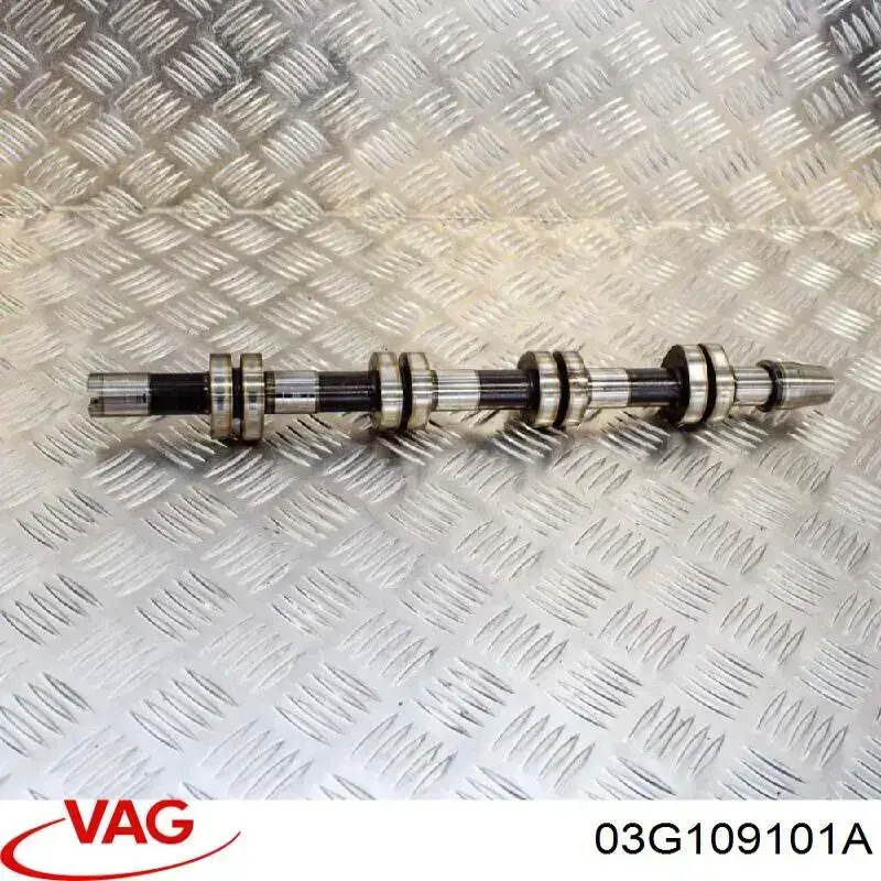 Wał rozrządu silnika ssący, dolotowy VAG 03G109101A cena, od 124,46 USD
