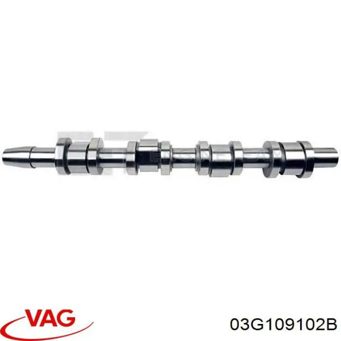 03G109102B VAG Wał rozrządu silnika wylotowy, wydechowy