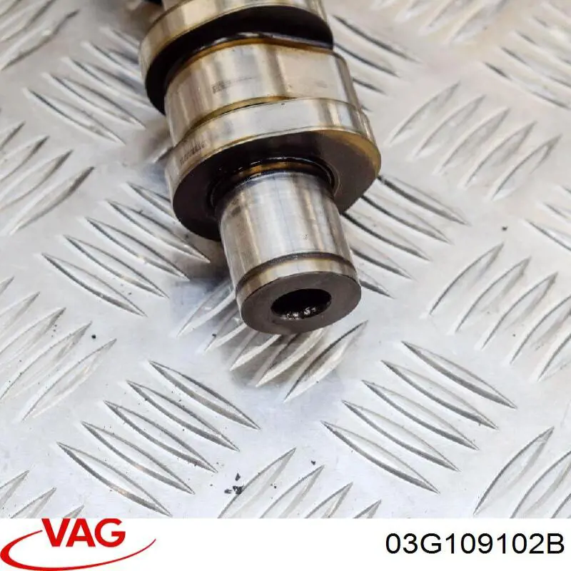 Do koszyka 03G109102B VAG Wał rozrządu silnika wylotowy, wydechowy