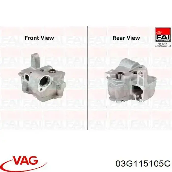 03G115105C VAG Pompa oleju