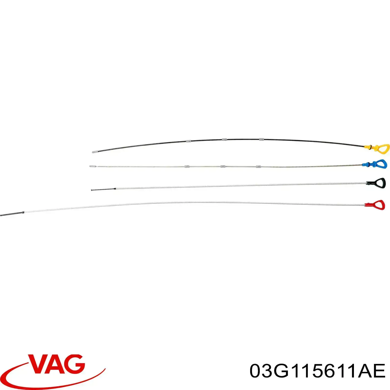 03G115611AE VAG Bagnet poziomu oleju w silniku