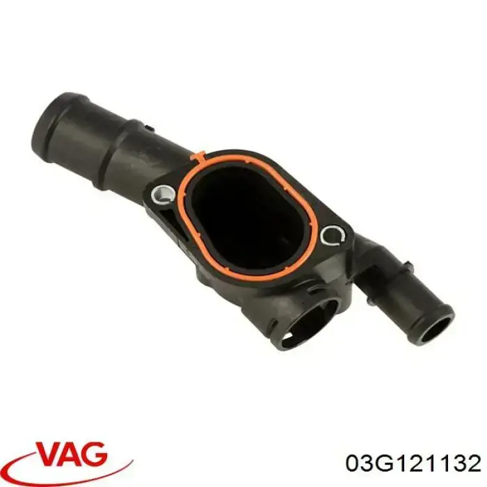 Kołnierz układu chłodzenia (trójnik) VAG 03G121132 cena, od 19,87 USD