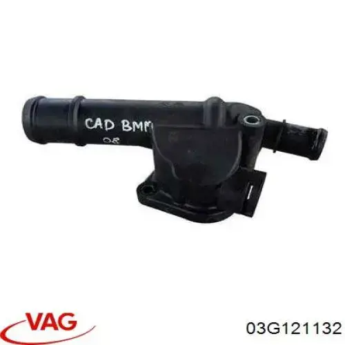 03G121132 VAG Kołnierz układu chłodzenia (trójnik)
