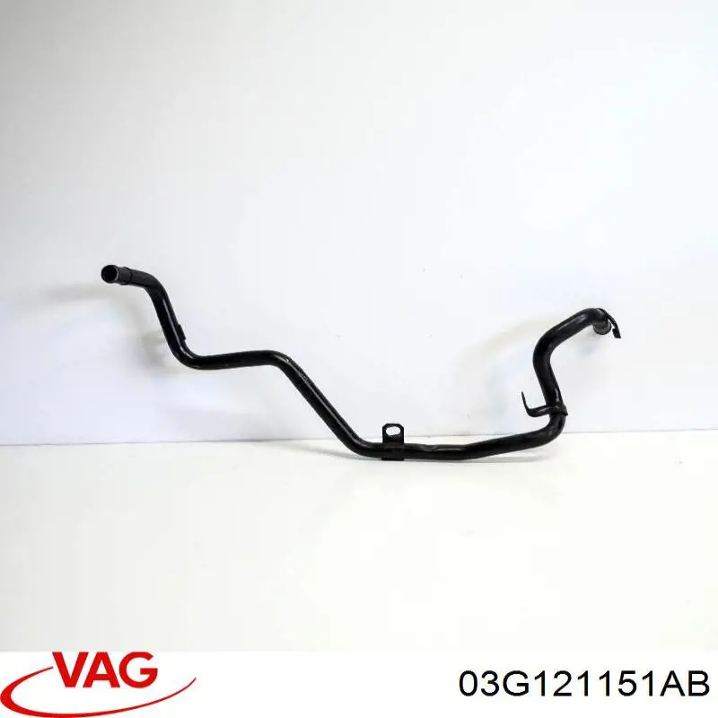 Przewód (króciec) układu chłodzenia VAG 03G121151AB cena, od 20,17 USD