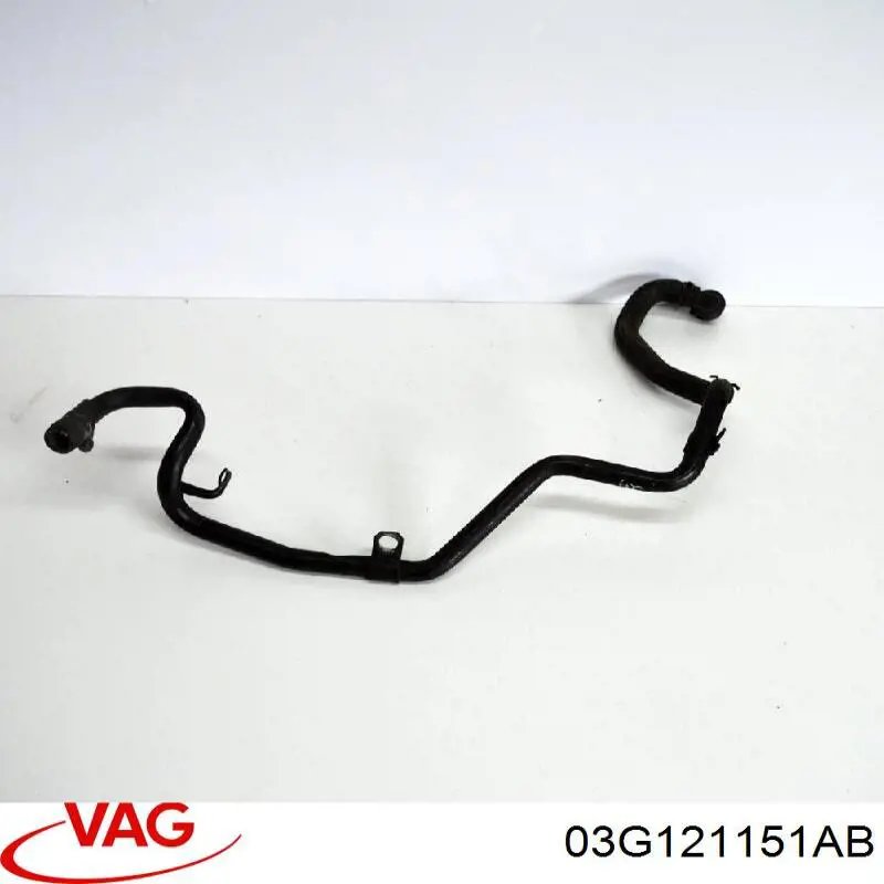 Przewód (króciec) układu chłodzenia VAG 03G121151AB cena, od 19,41 USD