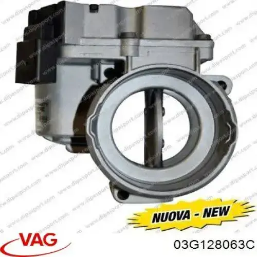 Przepustnica, komplet VAG 03G128063C cena, od 91,48 USD