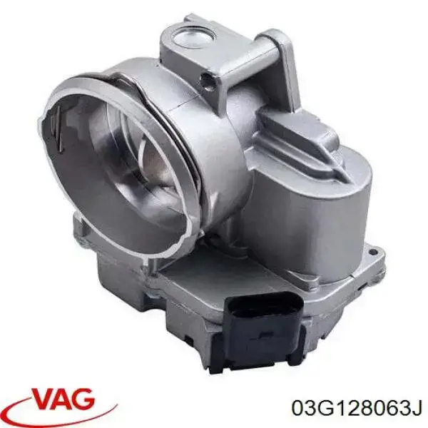 Przepustnica, komplet 03G128063J VAG