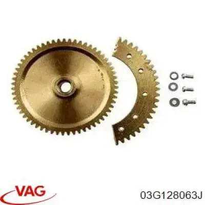 Przepustnica, komplet 03G128063J VAG