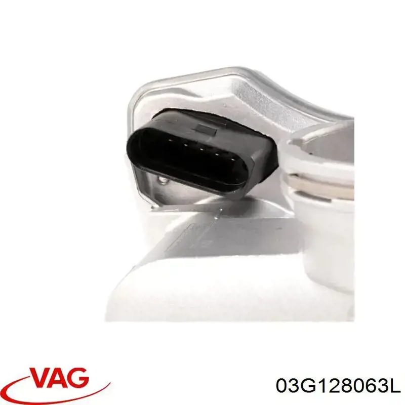 Przepustnica, komplet 03G128063L VAG