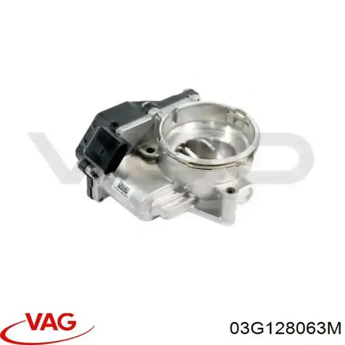 Przepustnica, komplet 03G128063M VAG