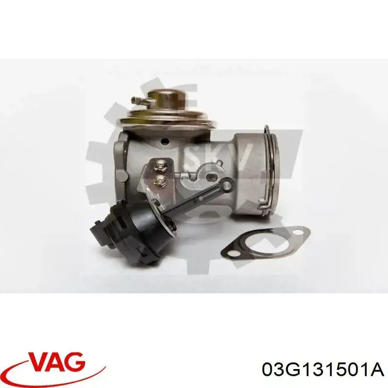 Zawór recyrkulacji spalin EGR VAG 03G131501A cena, od 62,95 USD