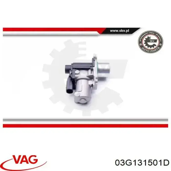 Zawór recyrkulacji spalin EGR 03G131501D VAG