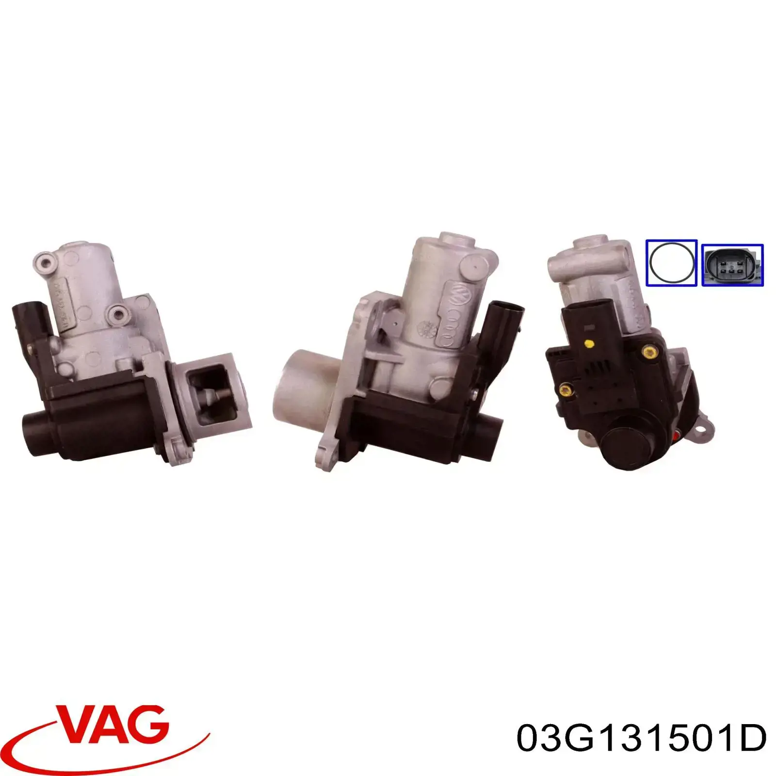 Zawór recyrkulacji spalin EGR VAG 03G131501D cena, od 99,14 USD