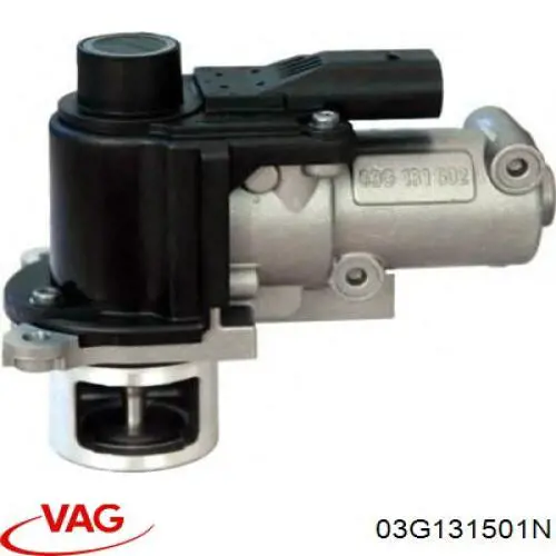 Do koszyka 03G131501N VAG Zawór recyrkulacji spalin EGR