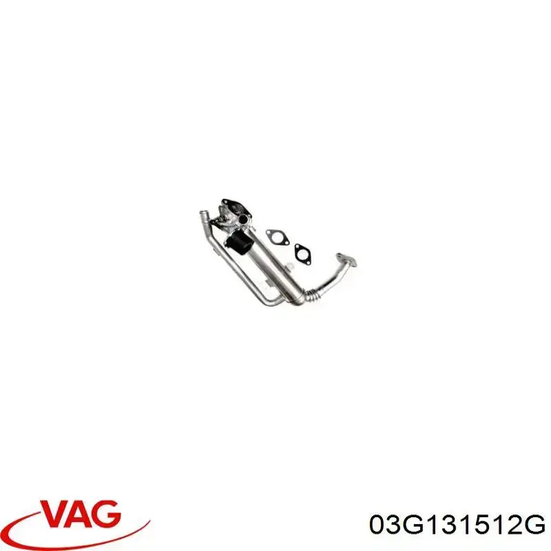 Chłodnica układu recyrkulacji spalin EGR VAG 03G131512G cena, od 154,70 USD