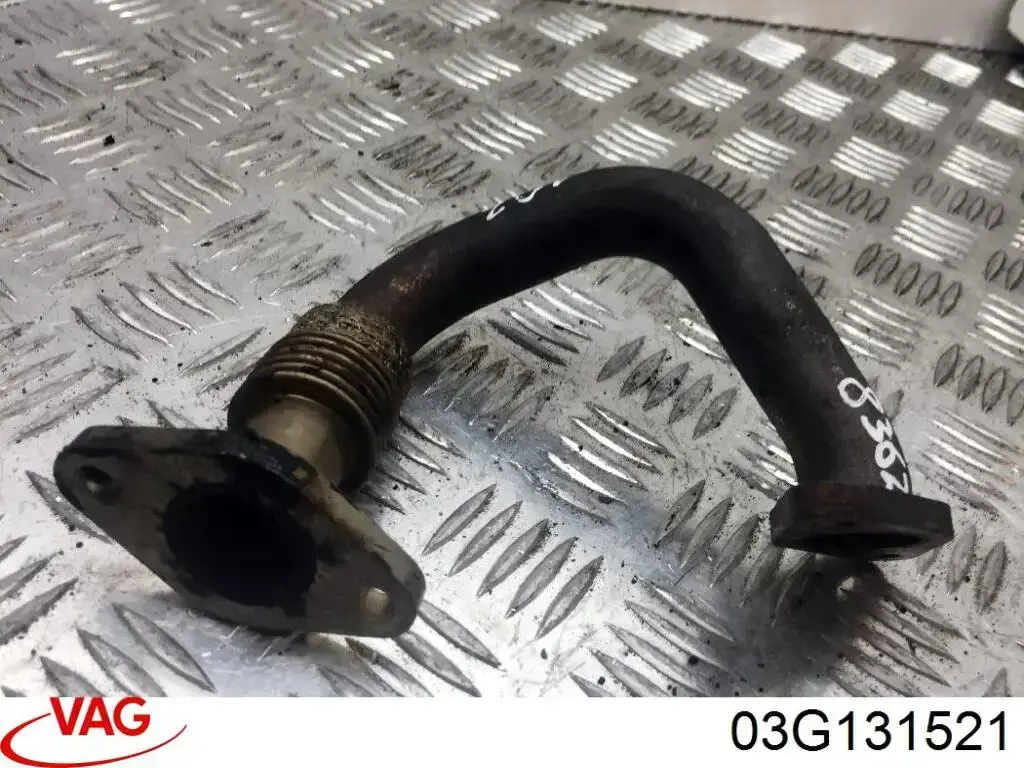 Wąż (przewód) chłodnicy EGR, powrót VAG 03G131521 cena, od 49,37 USD