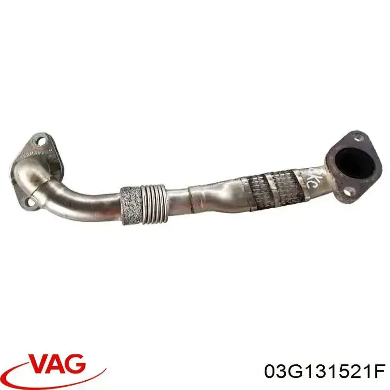 03G131521F VAG Króciec układu recyrkulacji spalin