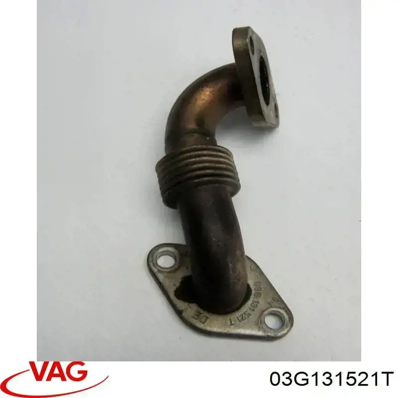 03G131521T VAG Wąż (przewód) chłodnicy EGR, powrót