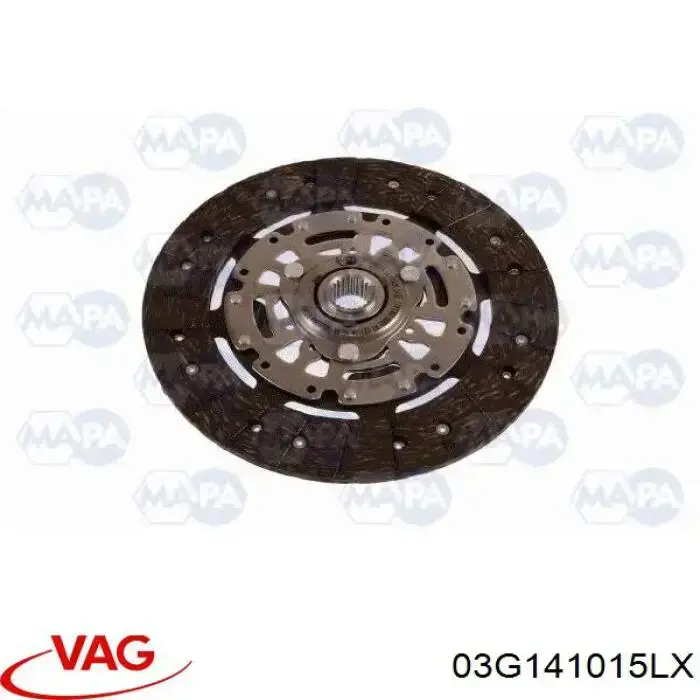03G141015LX VAG Zestaw sprzęgła (3 części)