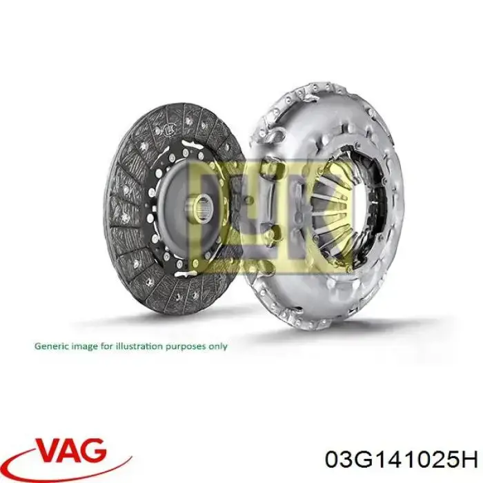 Docisk sprzęgła VAG 03G141025H cena, od 83,43 USD