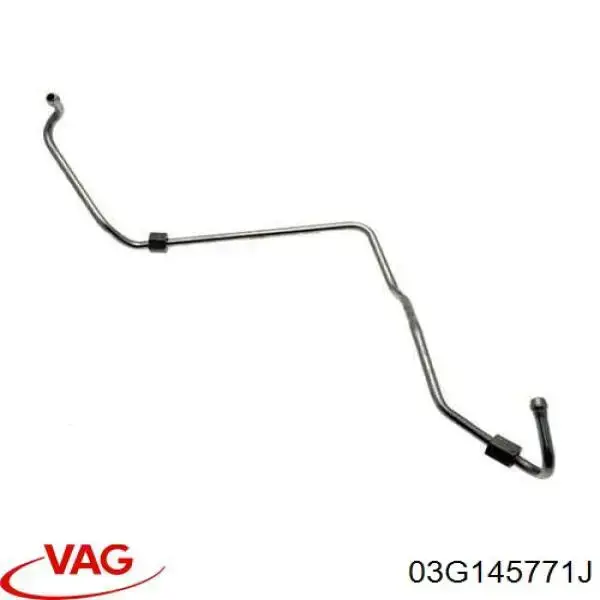 Rurka (przewód) dopływu oleju do turbiny VAG 03G145771J cena, od 44,99 USD