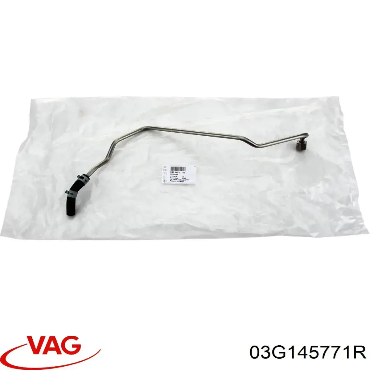 Rurka (przewód) dopływu oleju do turbiny VAG 03G145771R cena, od 48,57 USD