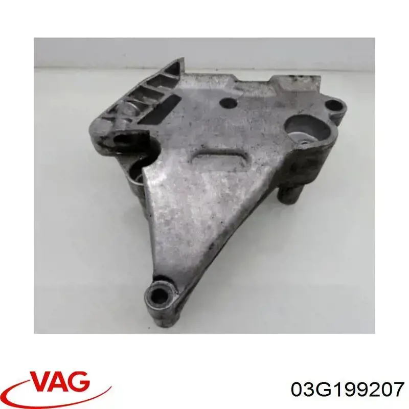Wspornik prawej poduszki (podpory) silnika VAG 03G199207 cena, od 94,21 USD