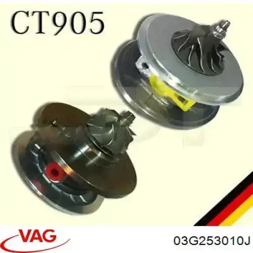 Do koszyka 03G253010J VAG Turbina