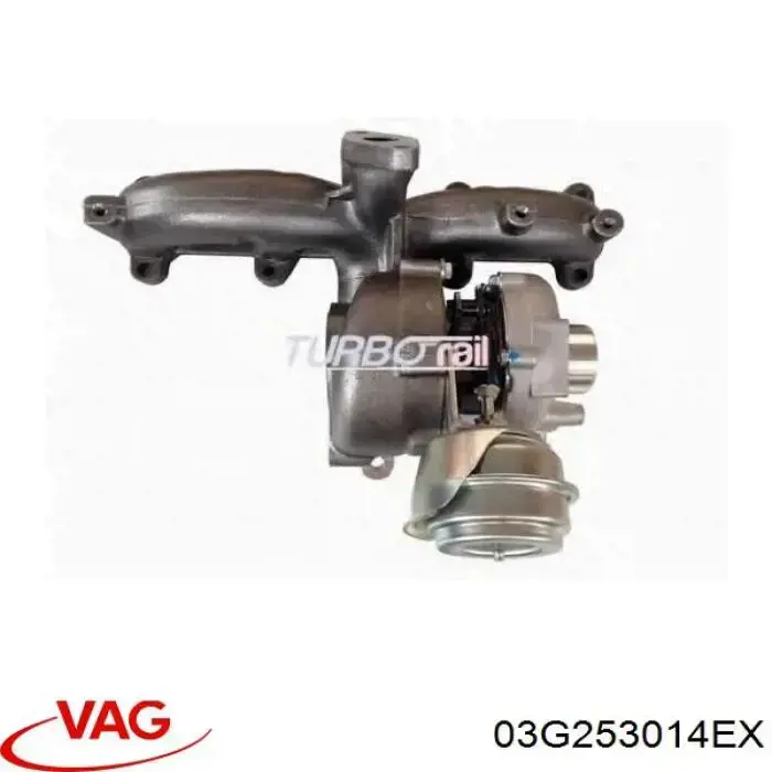 Do koszyka 03G253014EX VAG Turbina