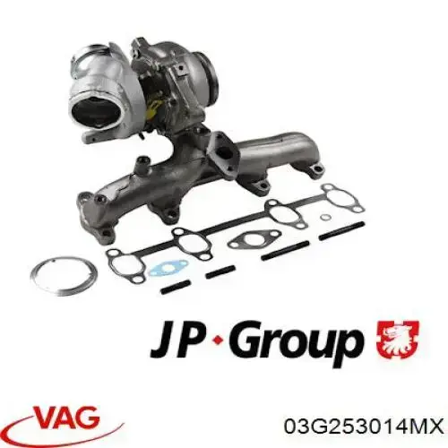 03G253014MX VAG Turbina