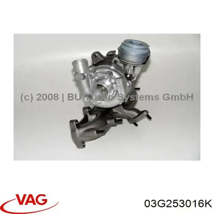 03G253016K VAG Turbina