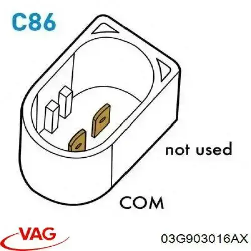 Alternator 03G903016AX VAG