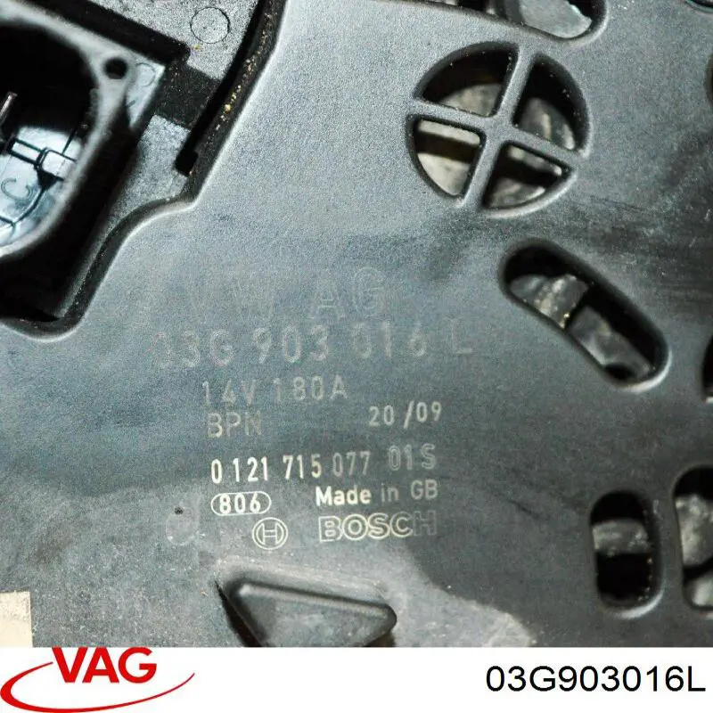 Alternator 03G903016L VAG