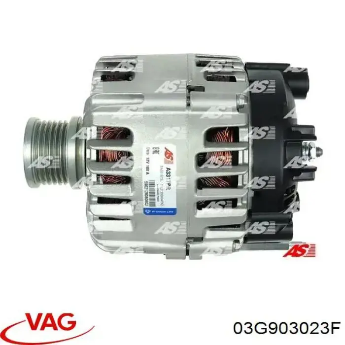 Alternator 03G903023F VAG