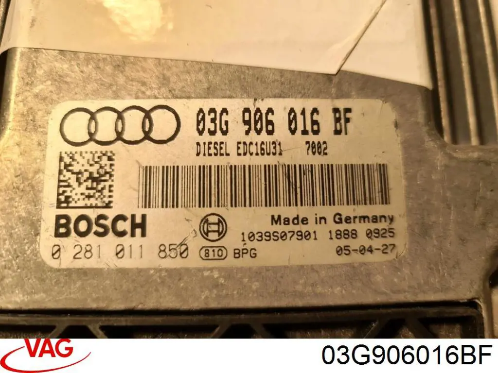  Sterownik silnika Audi A6 