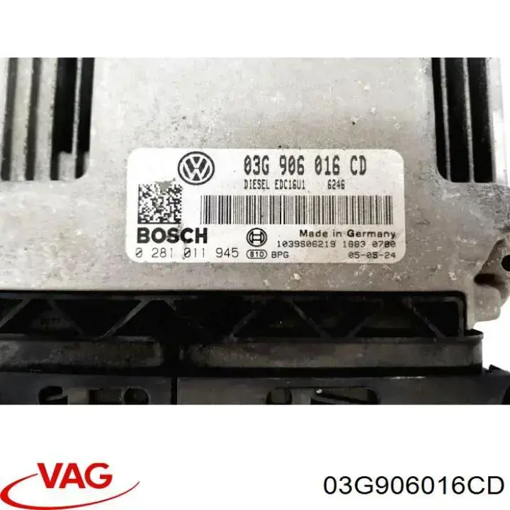 Sterownik silnika Volkswagen Touran I minivan (1T1, 1T2) (2003 - 2010) cena, od 151,96 USD