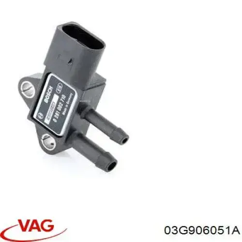 Do koszyka 03G906051A VAG Czujnik ciśnienia spalin