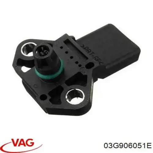 Czujnik ciśnienia w kolektorze ssącym, MAP 03G906051E VAG