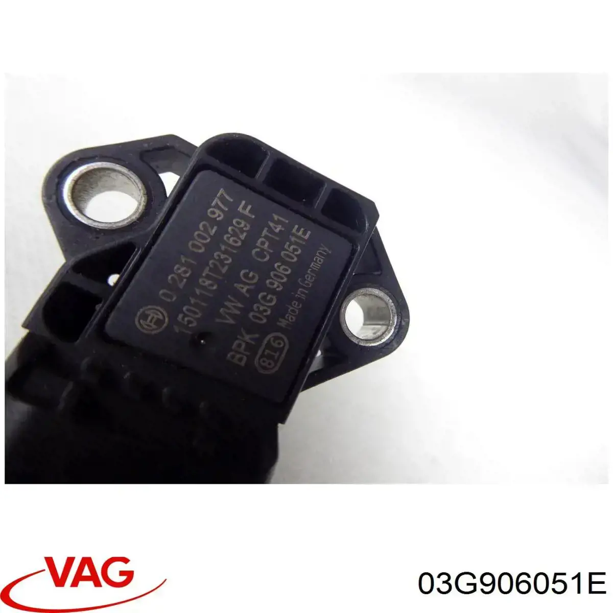 Do koszyka 03G906051E VAG Czujnik ciśnienia w kolektorze ssącym, MAP