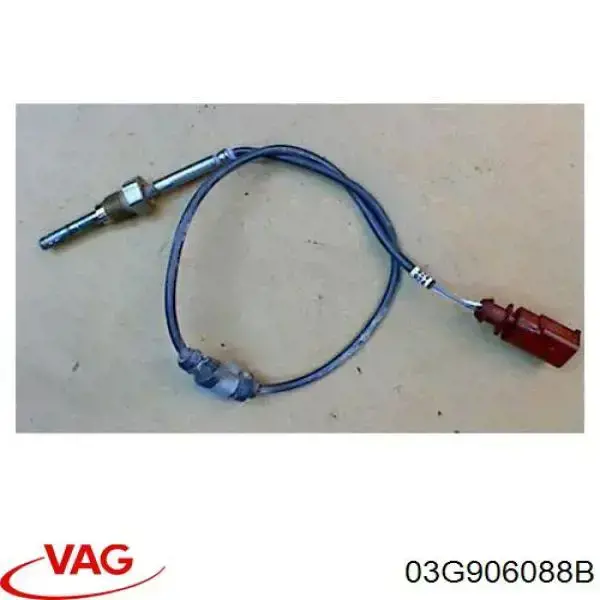 03G906088B VAG Czujnik temperatury spalin po filtrze cząstek stałych