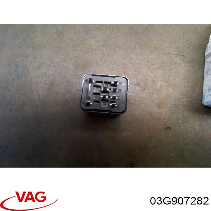 Do koszyka 03G907282 VAG Przekaźnik świec żarowych