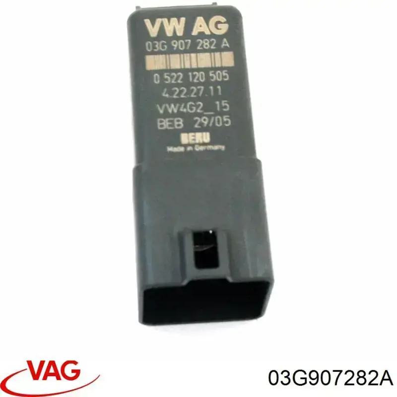 Przekaźnik świec żarowych VAG 03G907282A cena, od 47,67 USD